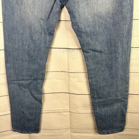 Frame Womens Le Garcon Mid-Rise Boyfriend Denim Jeans in Overturn Size 28 - Picture 10 of 12